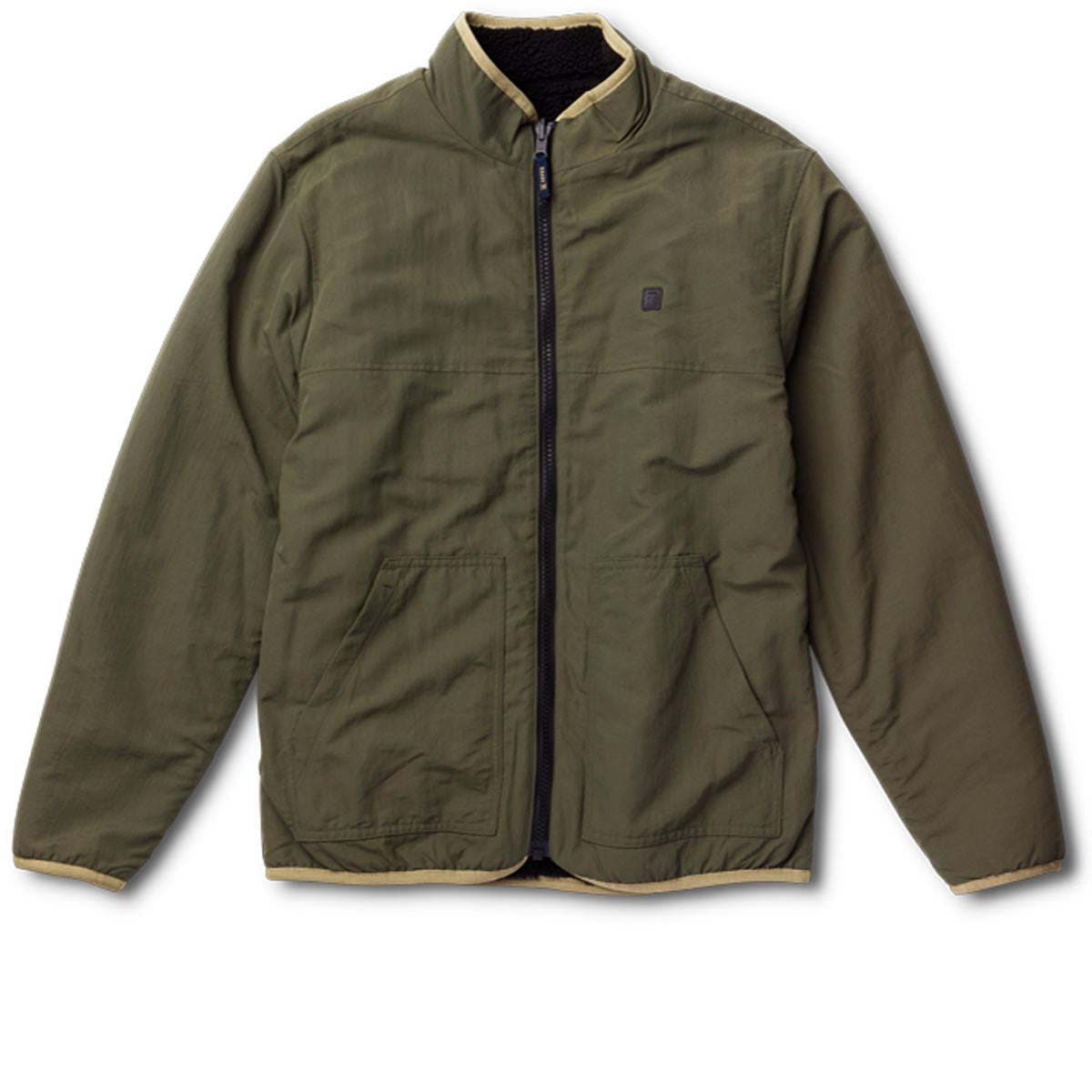 Roark Switchback Reversible Jacket - Black/Dark Military image 1