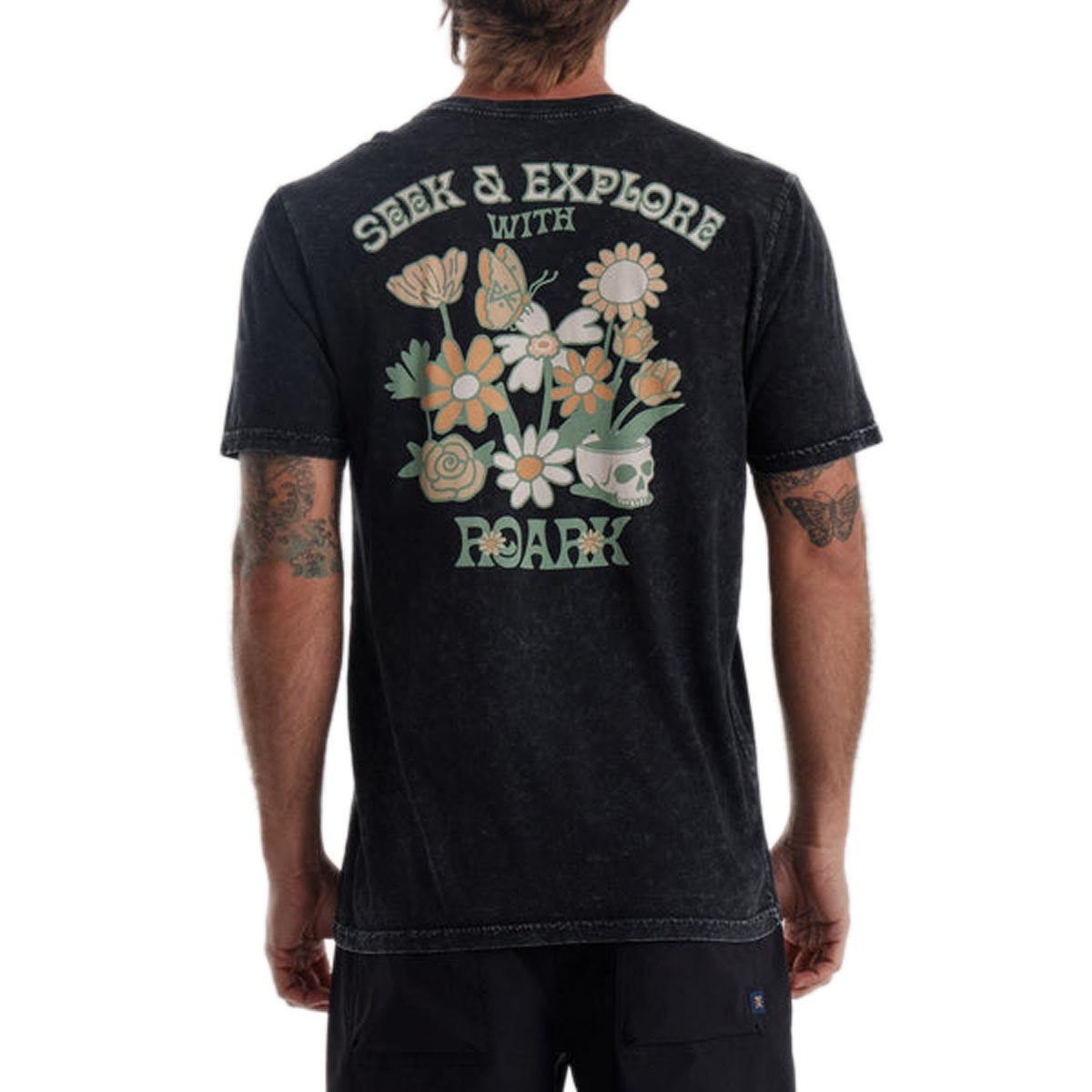 Roark Seek And Explore T-Shirt - Black 2024 image 3