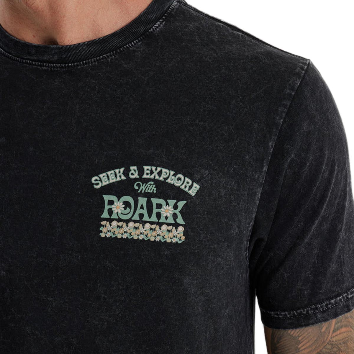 Roark Seek And Explore T-Shirt - Black 2024 image 4