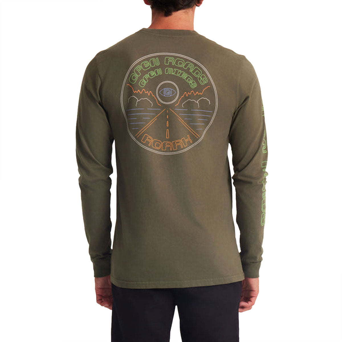 Roark Open Roads Long Sleeve Shirt - Military image 1