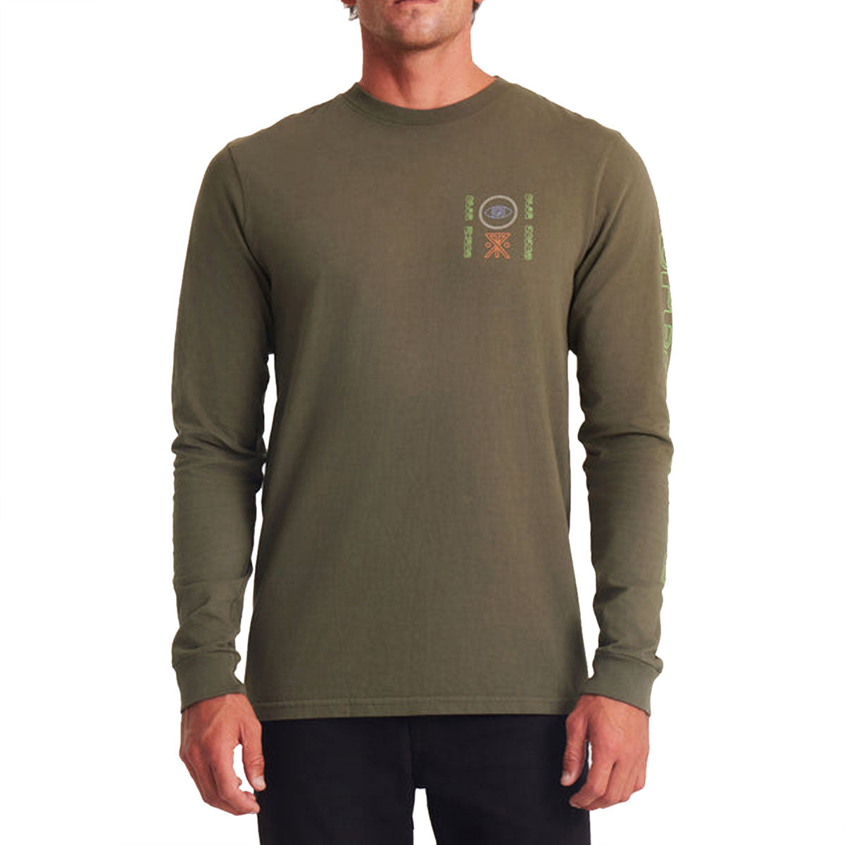 Roark Open Roads Long Sleeve Shirt - Military image 2