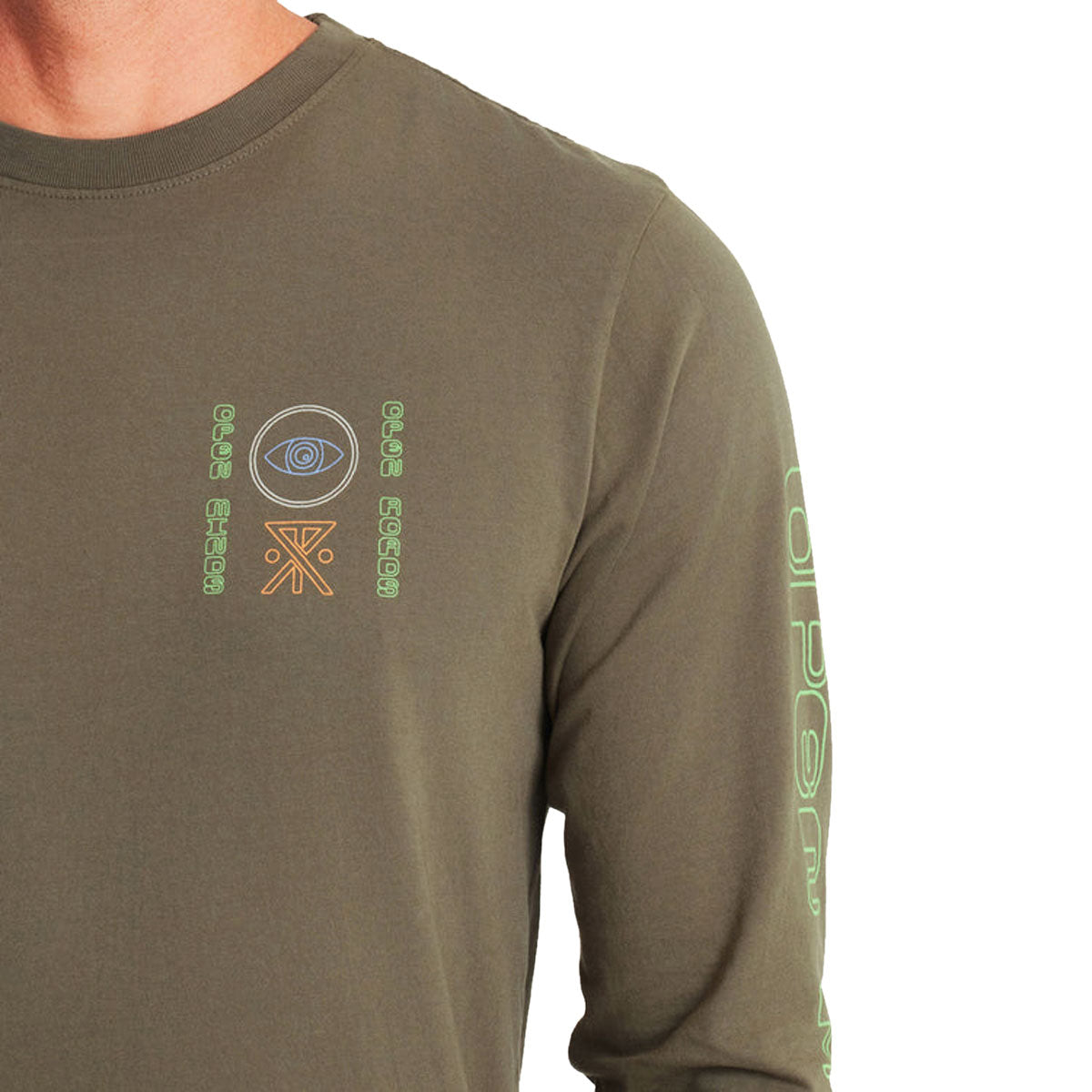 Roark Open Roads Long Sleeve Shirt - Military image 3