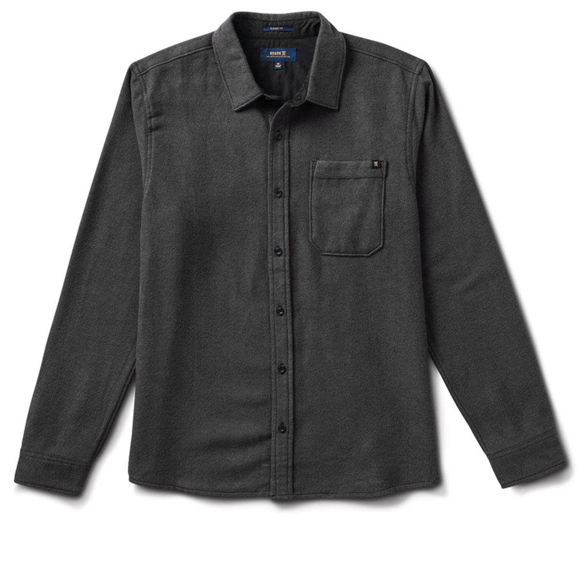 Roark Crossroads Flannel Shirt - Charcoal image 2