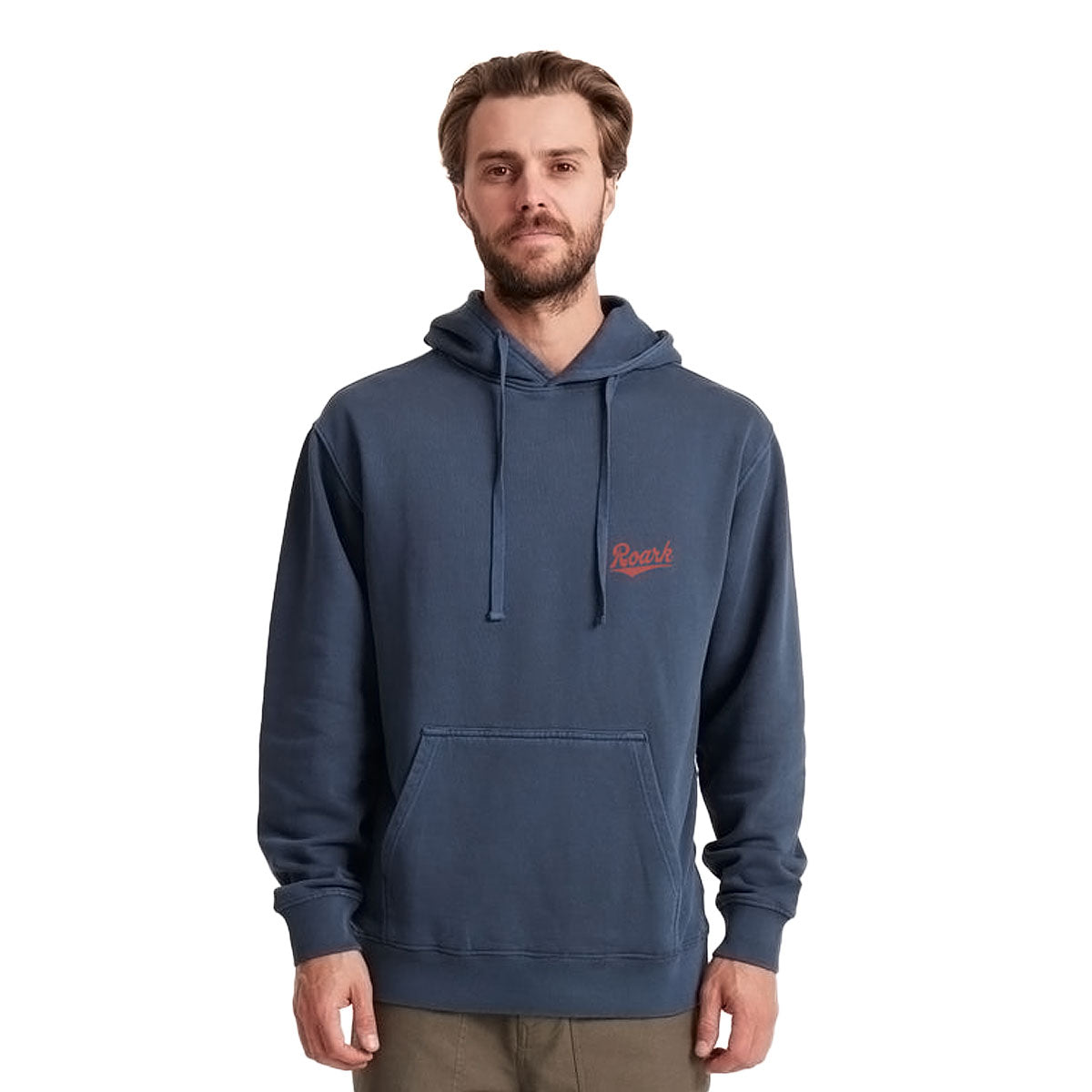 Roark Diamond Script Fleece Sweatshirt - Navy image 4