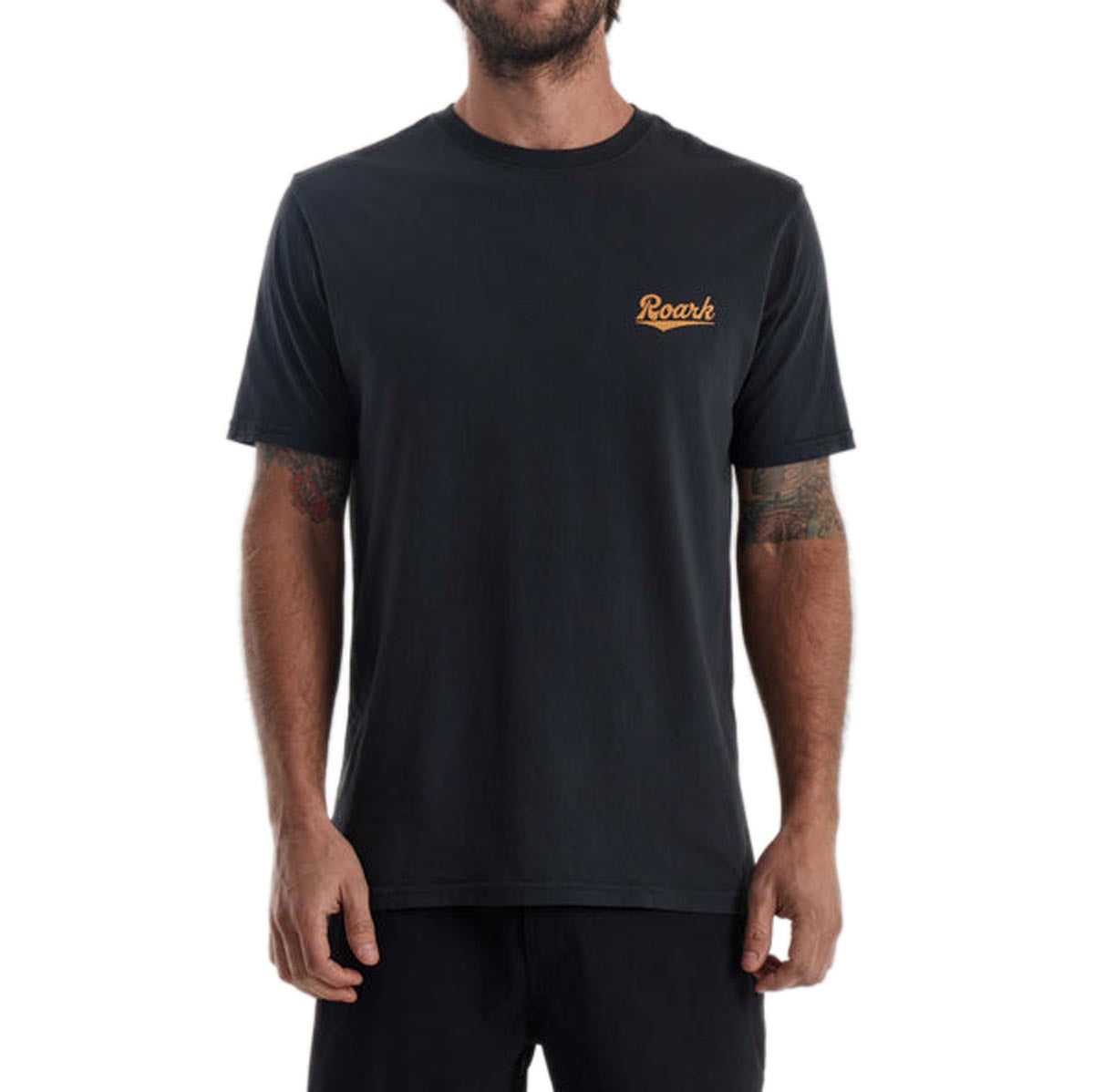 Roark Diamond Script T-Shirt - Black image 3