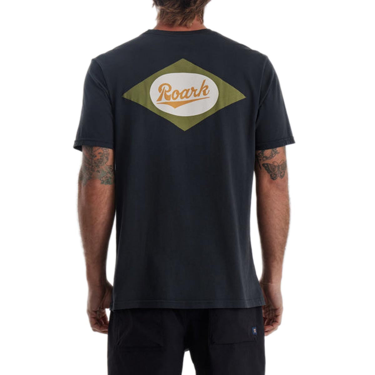 Roark Diamond Script T-Shirt - Black image 4