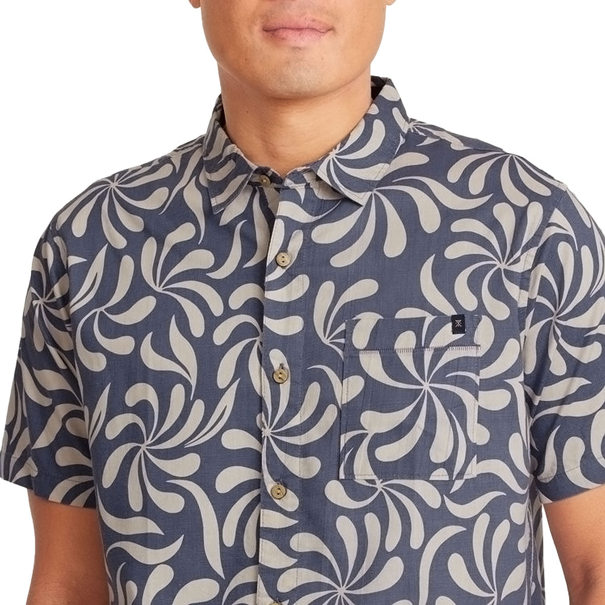 Roark Journey Shirt - Abstract Swirl Slate image 3