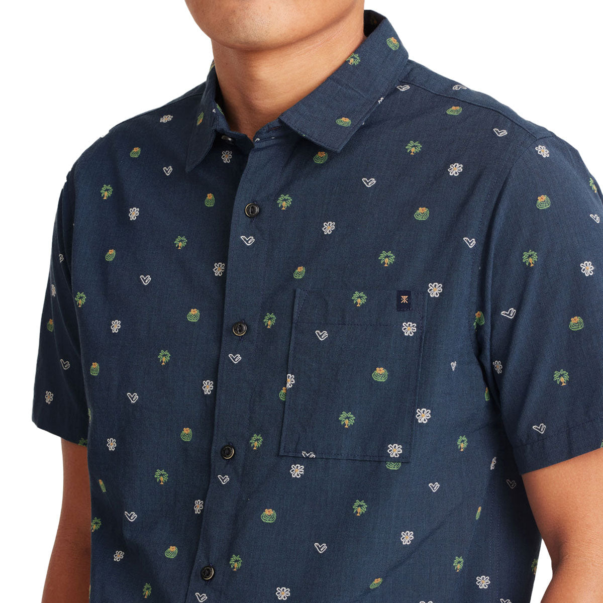 Roark Journey Shirt - Navy Dobby image 3