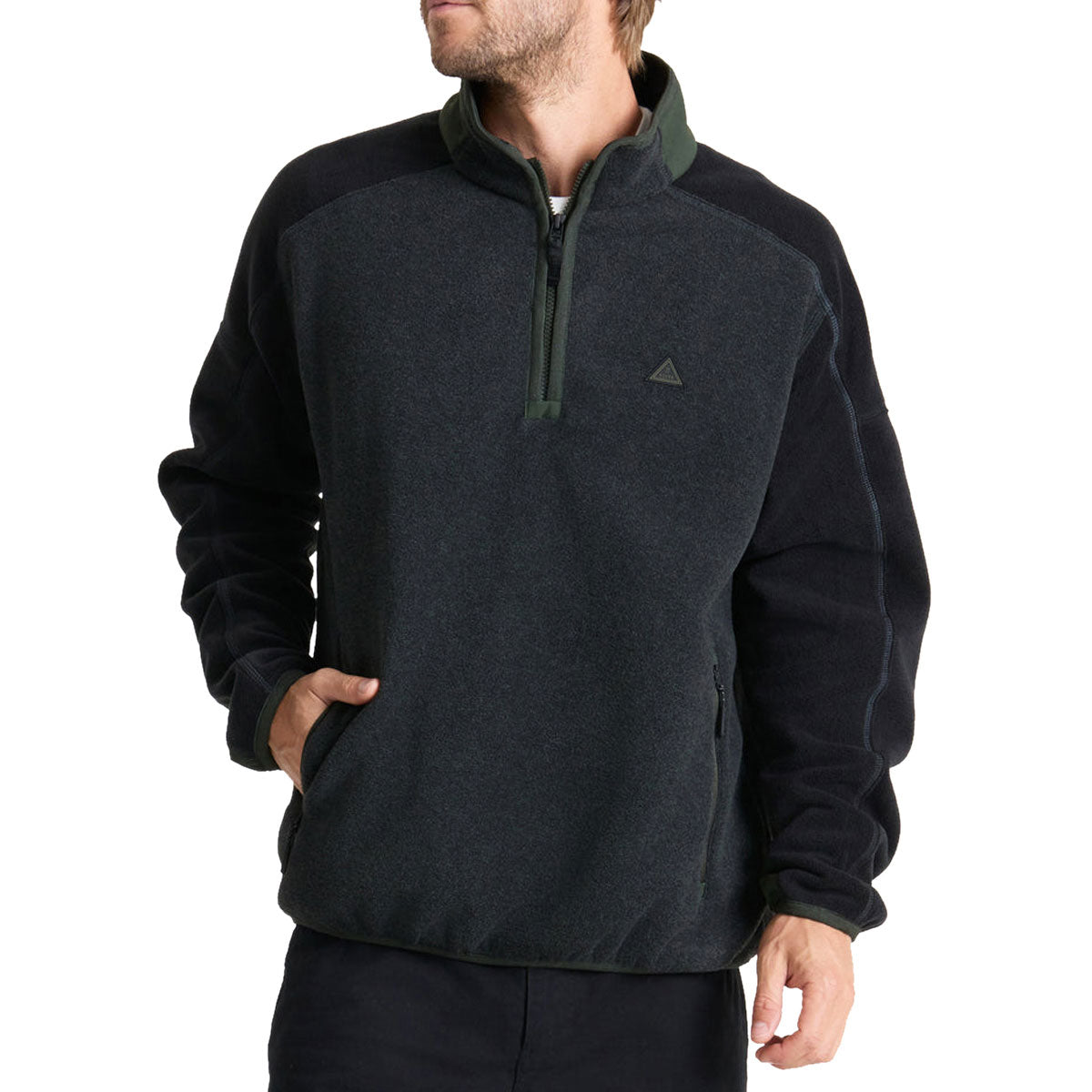 Roark Campover Fleece Mock Sweatshirt - Onyx image 1