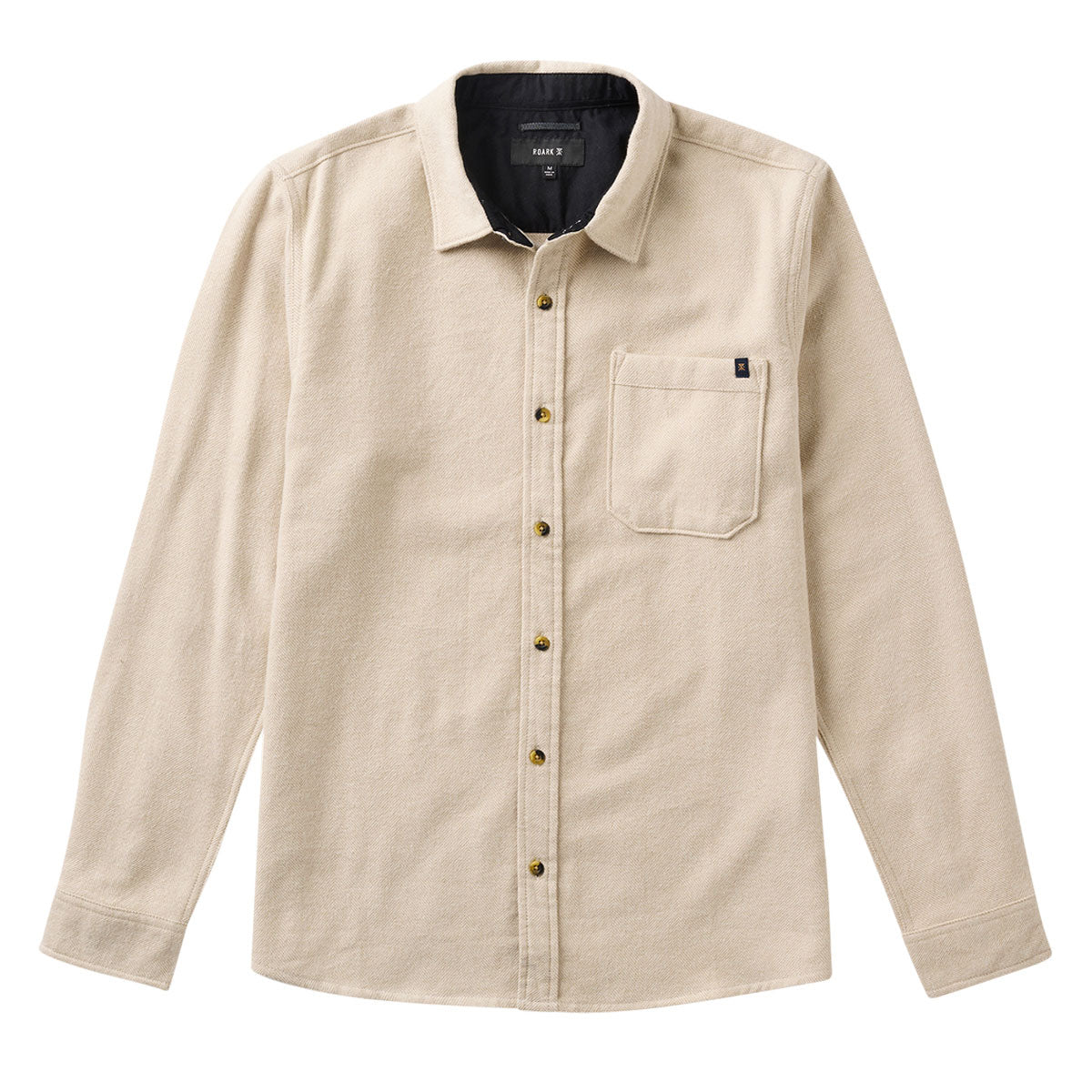 Roark Crossroads Flannel Shirt - Fossil image 5