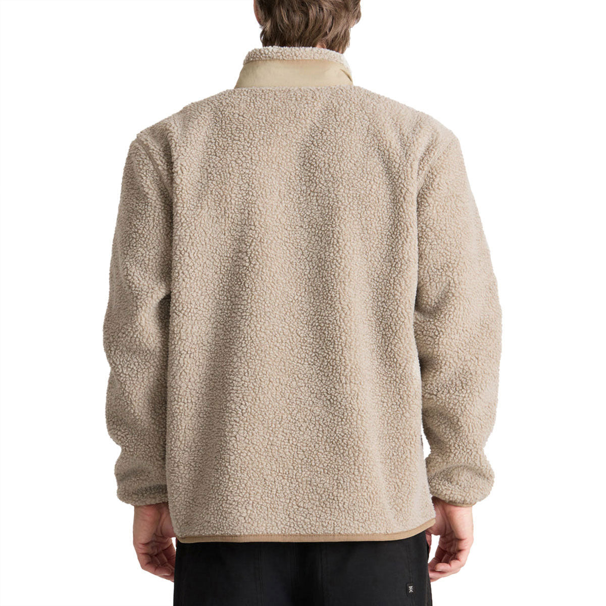 Roark Campover Fleece Zip Sweatshirt - Khaki image 2
