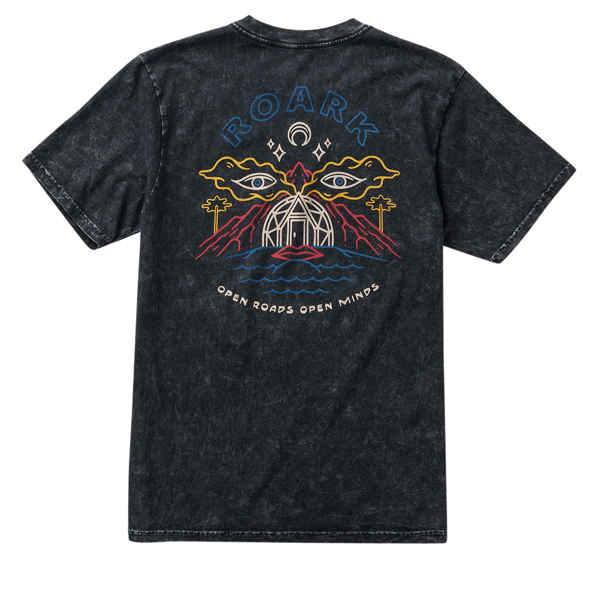 Roark Open Roads T-Shirt - Black 2025 image 1