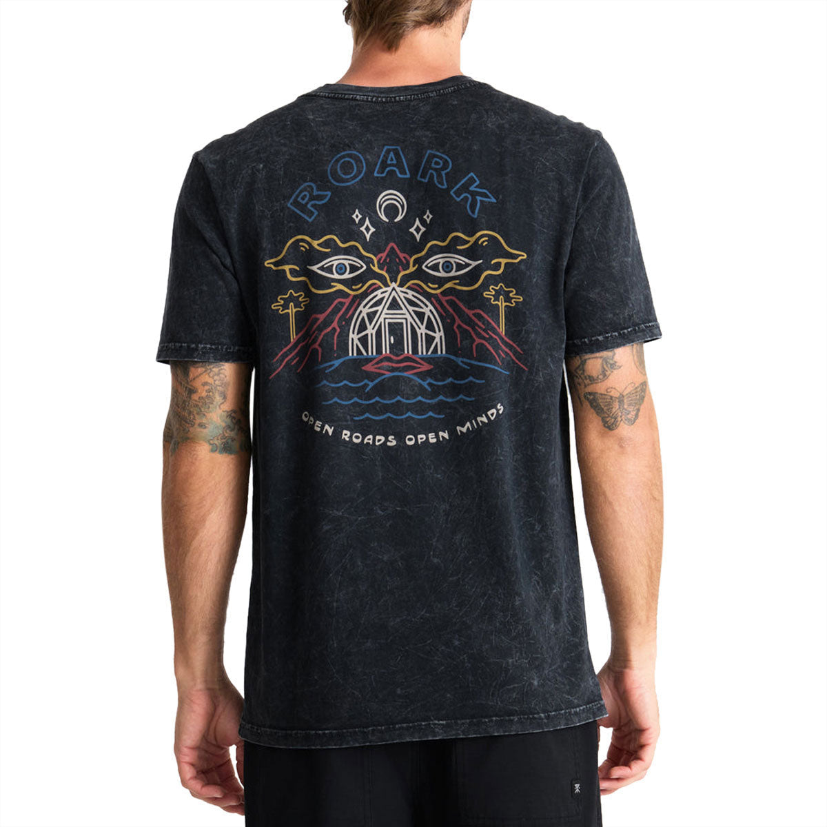 Roark Open Roads T-Shirt - Black 2025 image 4