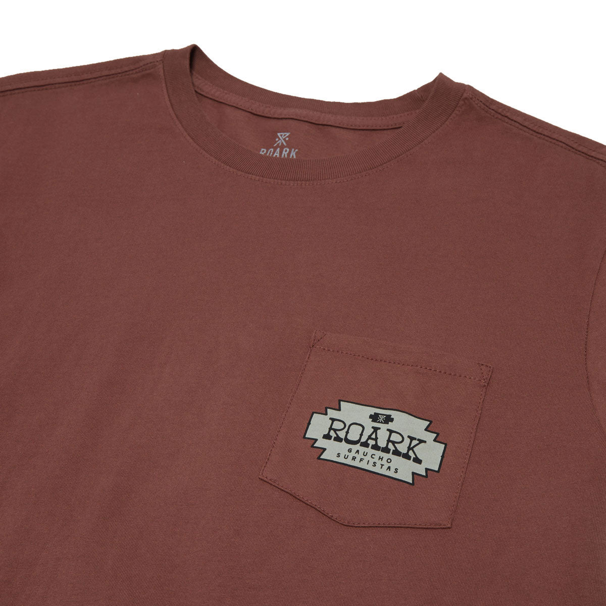 Roark Gaucho Shield Pocket T-Shirt - Red Clay image 3