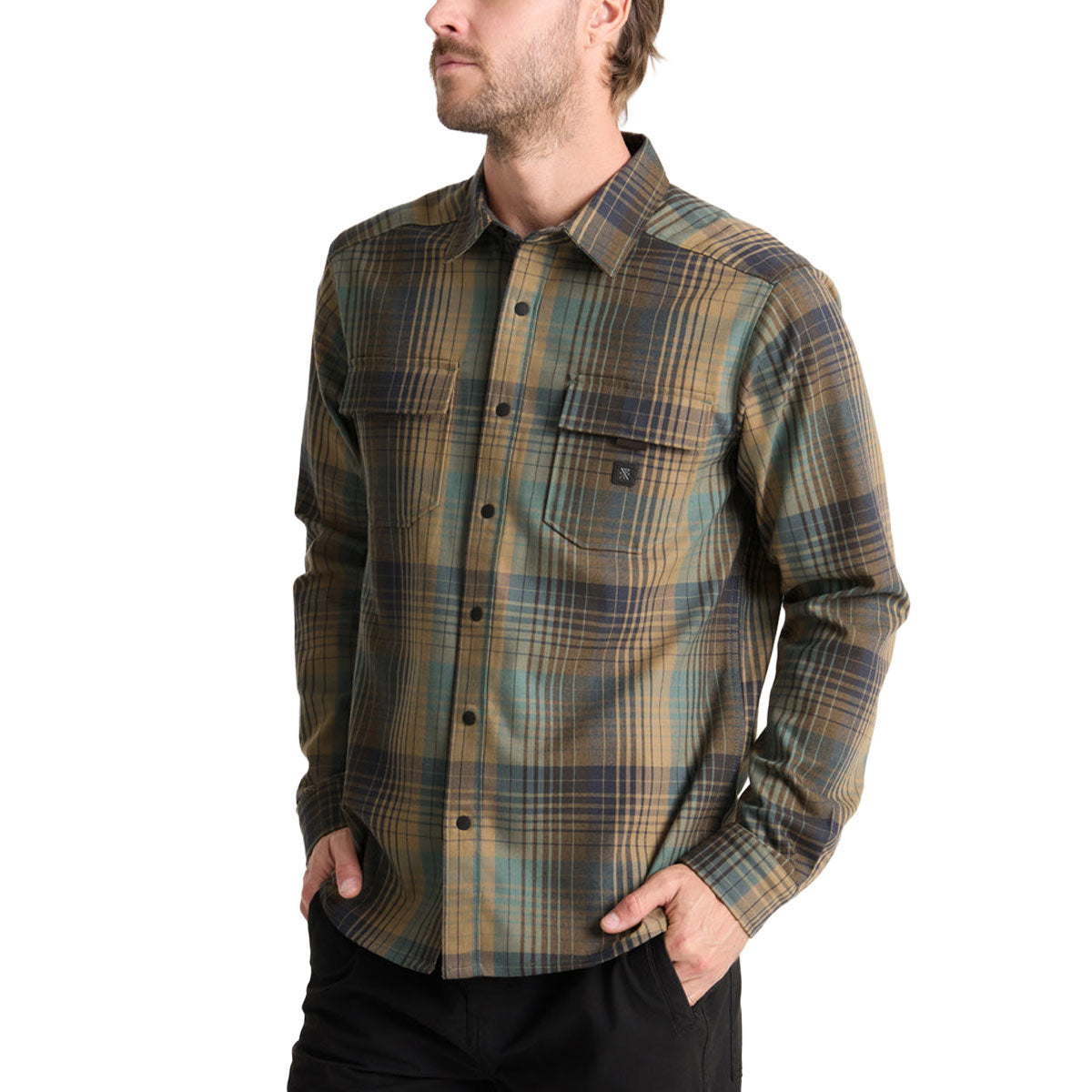 Roark Diablo Long Sleeve Shirt - Khaki image 1