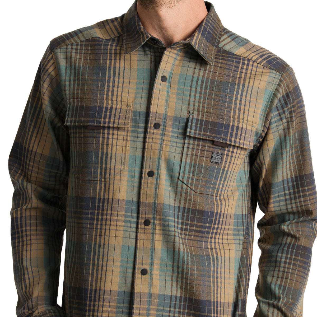 Roark Diablo Long Sleeve Shirt - Khaki image 3