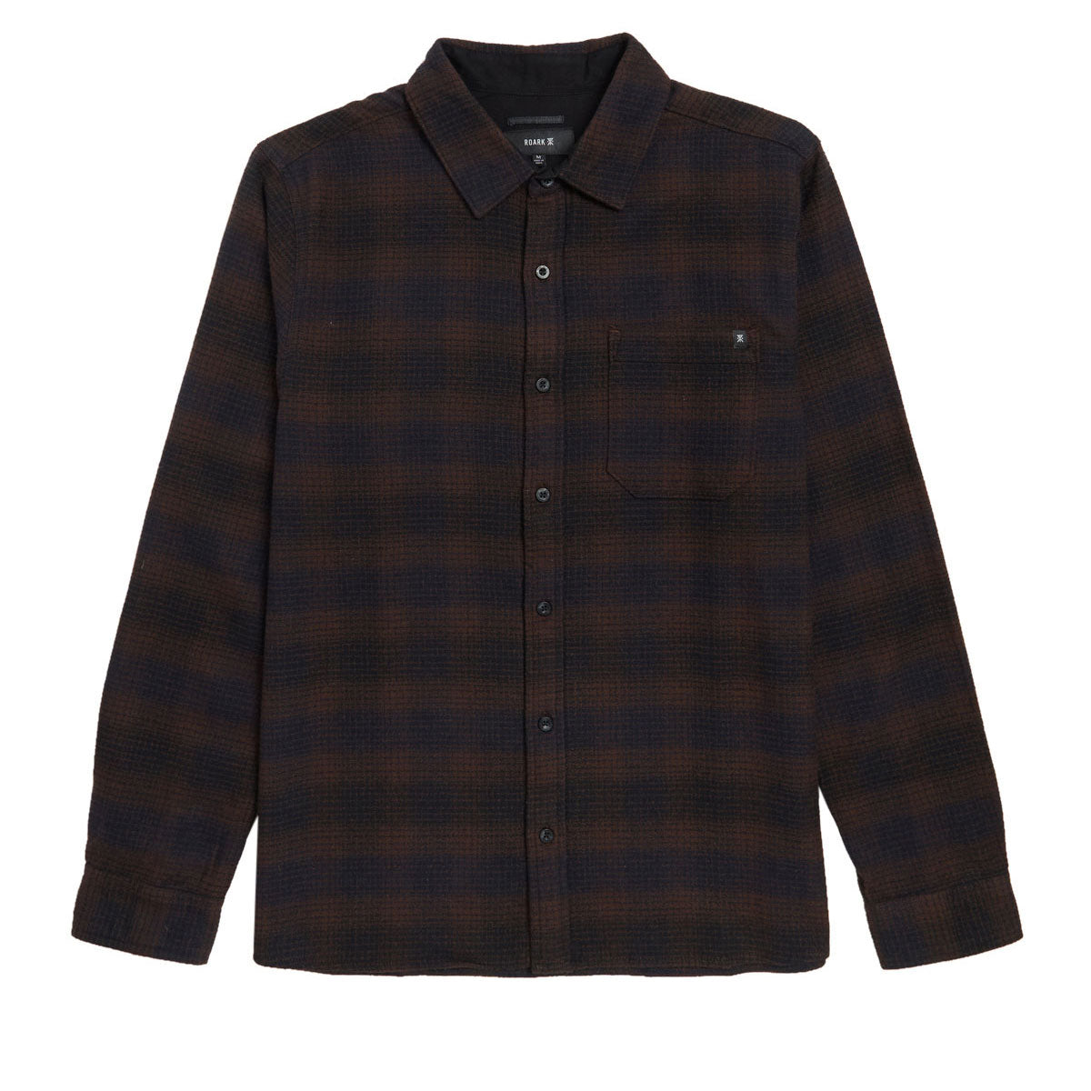 Roark Crossroads Flannel Shirt - Dark Brown image 1