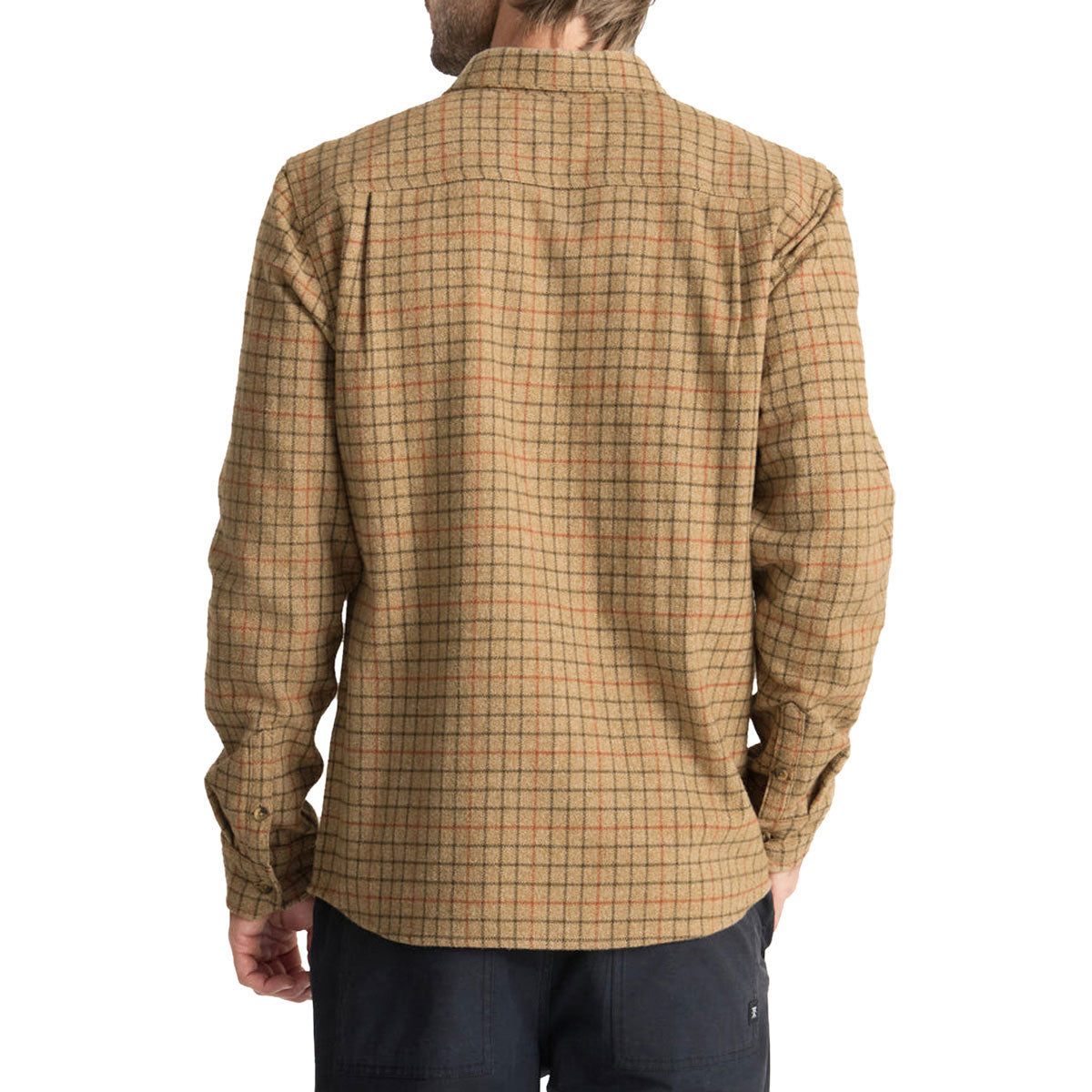 Roark Crossroads Flannel Shirt - Khaki image 2