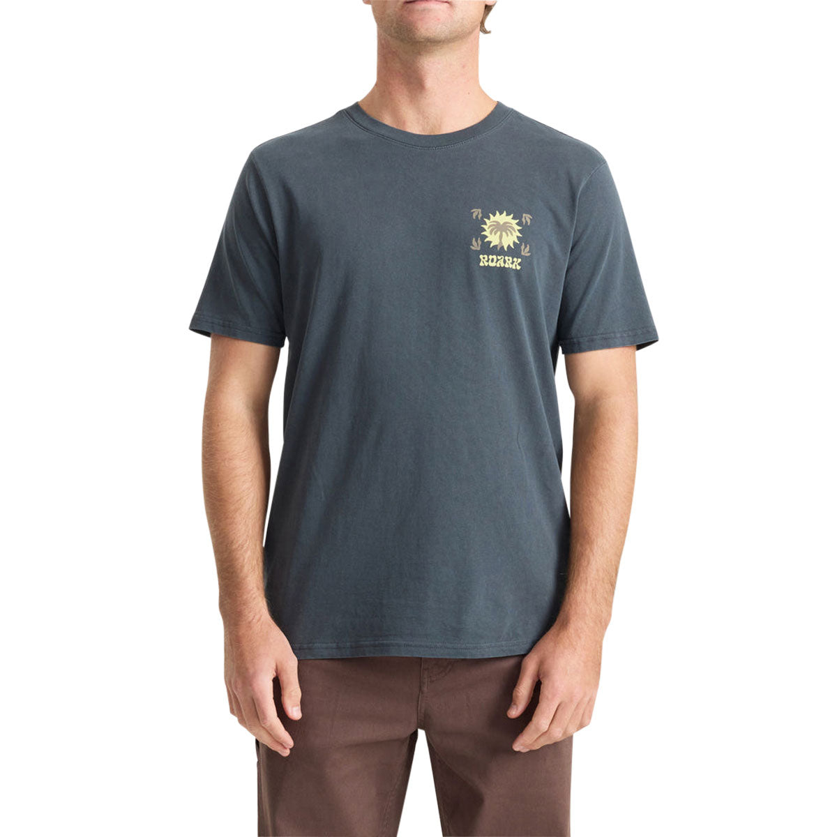 Roark Palm T-Shirt - Charcoal image 3