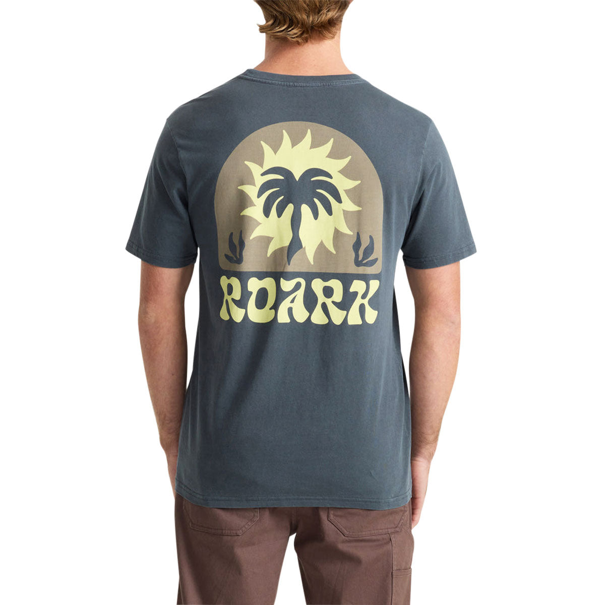 Roark Palm T-Shirt - Charcoal image 4