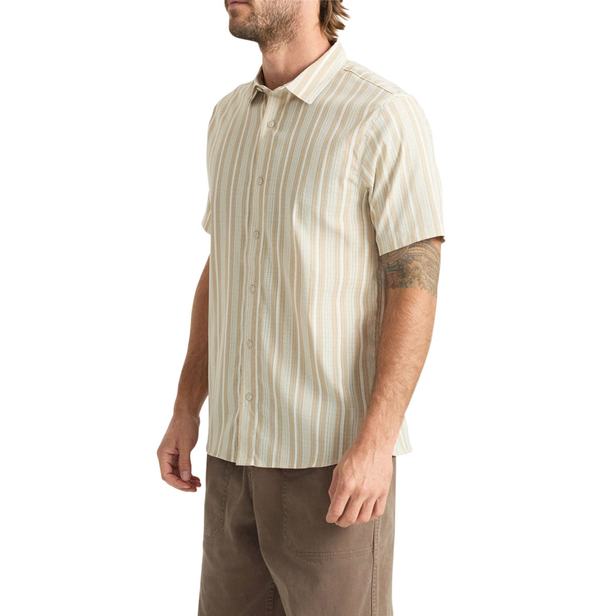 Roark Bless Up Shirt - Beige image 3