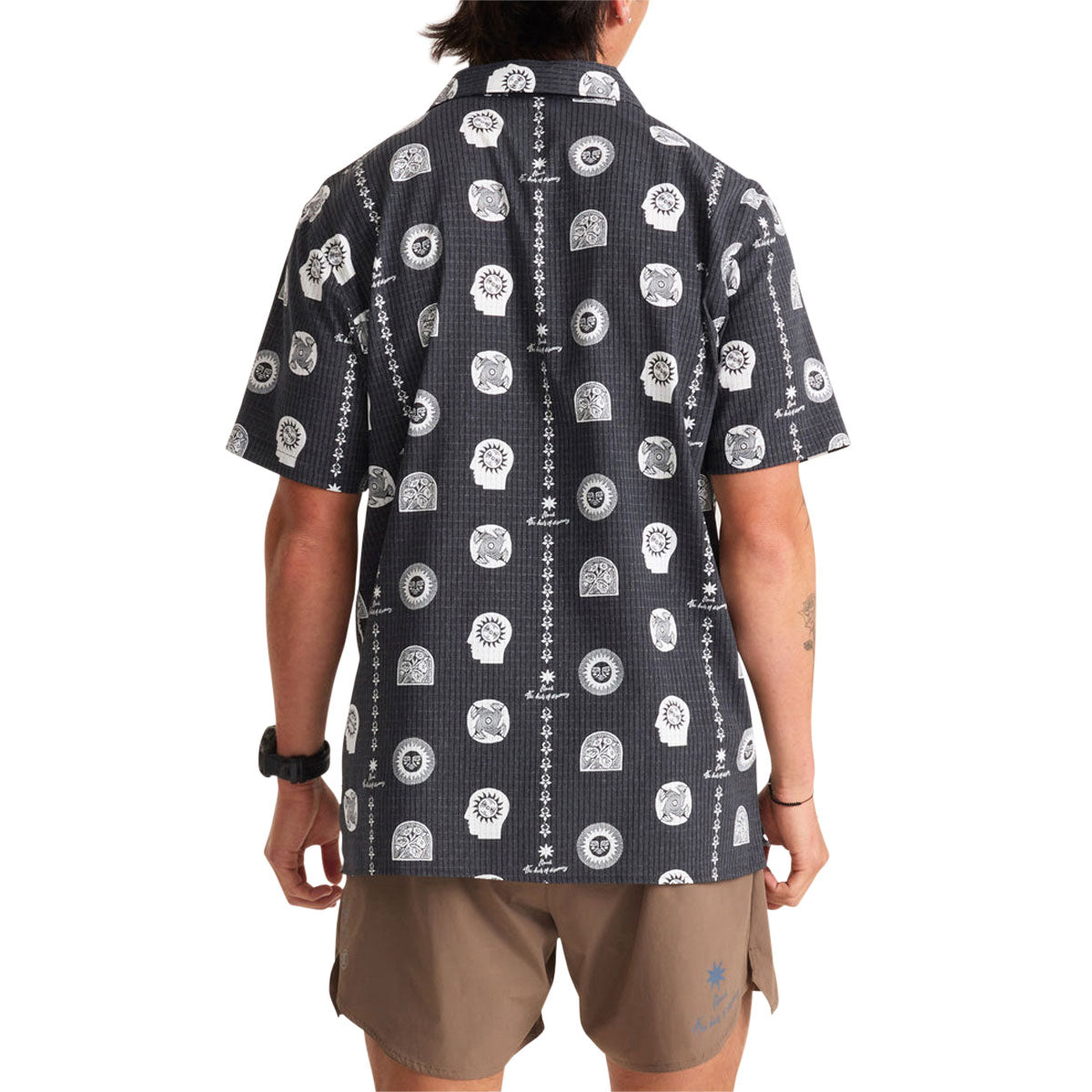 Roark Bless Up Trail Shirt - Black Print image 2