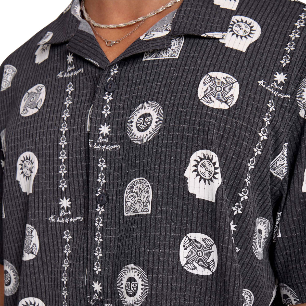 Roark Bless Up Trail Shirt - Black Print image 3