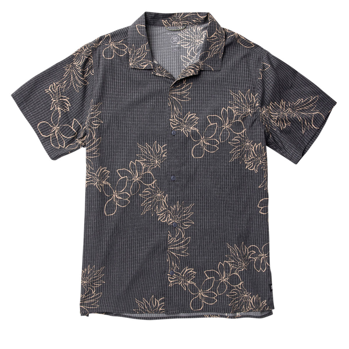 Roark Bless Up Trail Shirt - Onyx Floral image 1