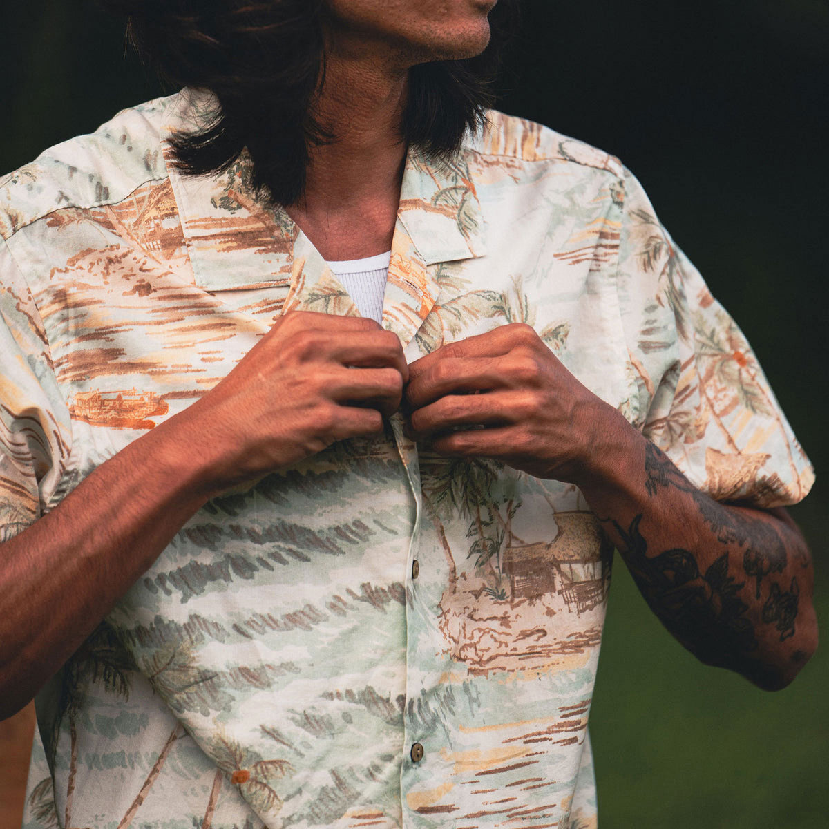 Roark Gonzo Woven Shirt - Seafoam 2 image 5
