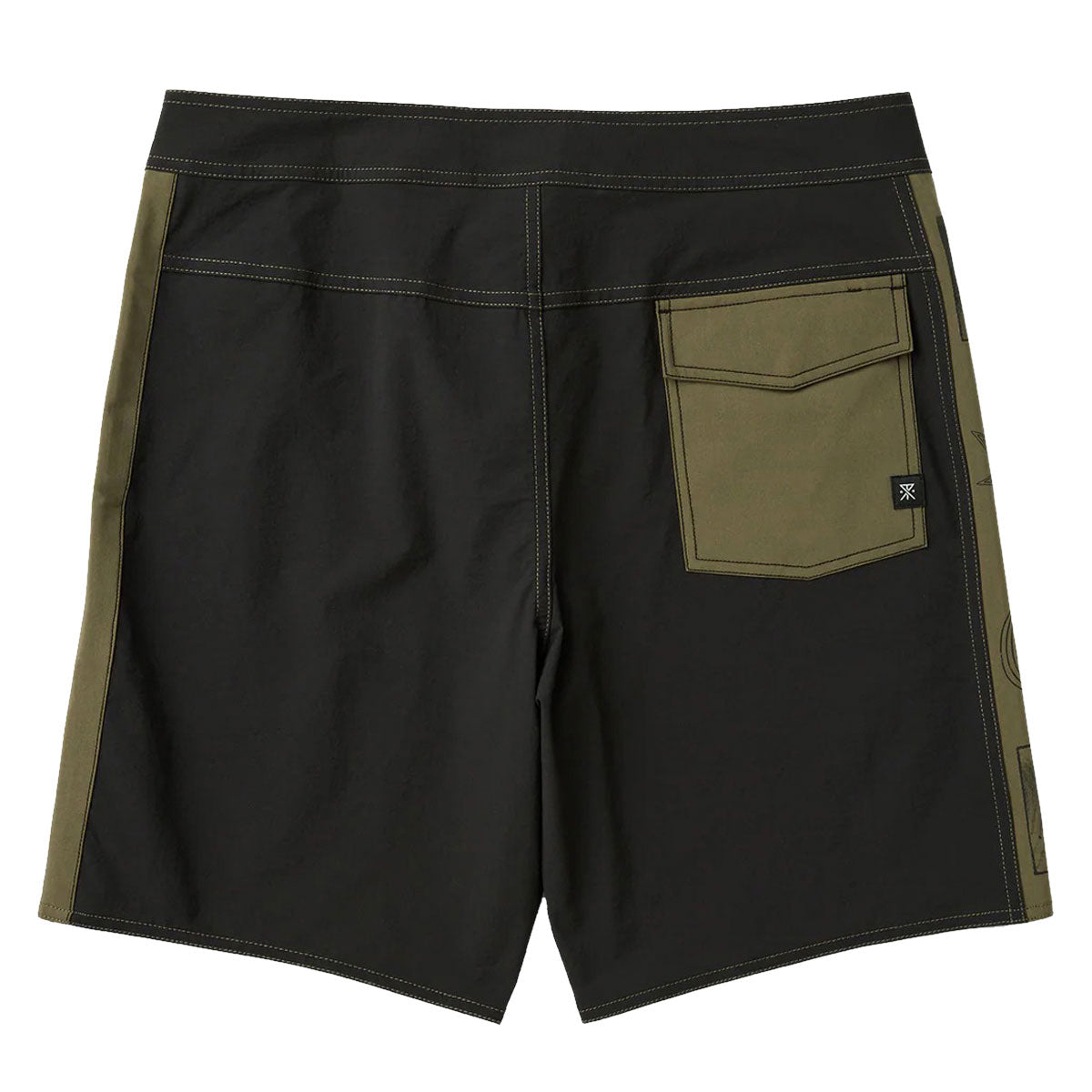 Roark Passage Panel Boardshorts - Black 2 image 2