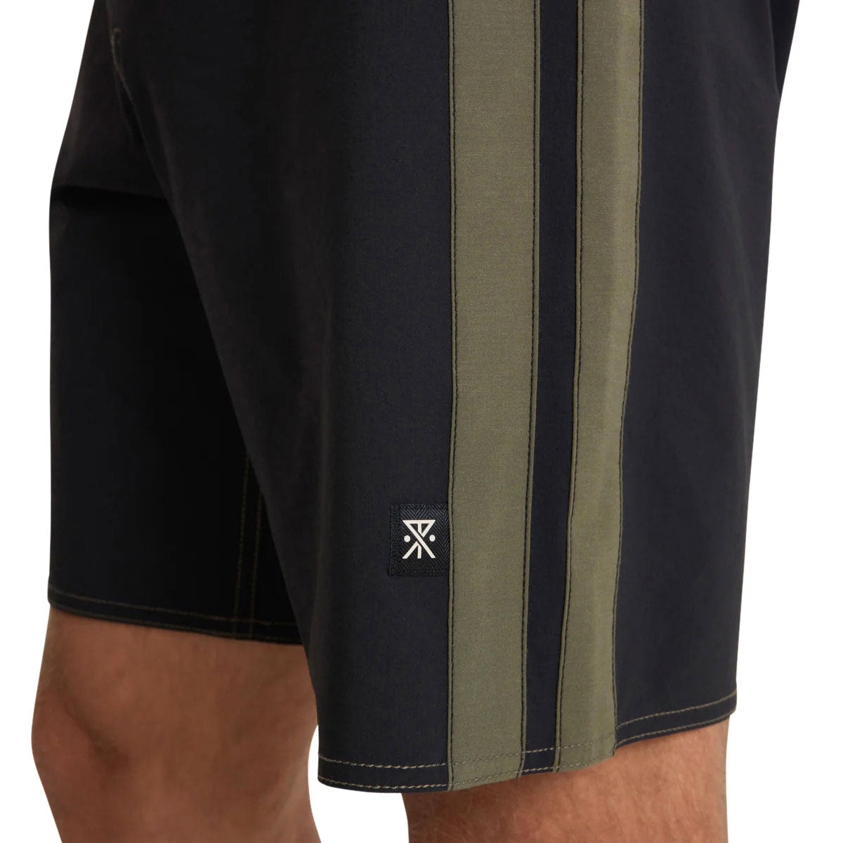 Roark Passage Panel Boardshorts - Black 2 image 5