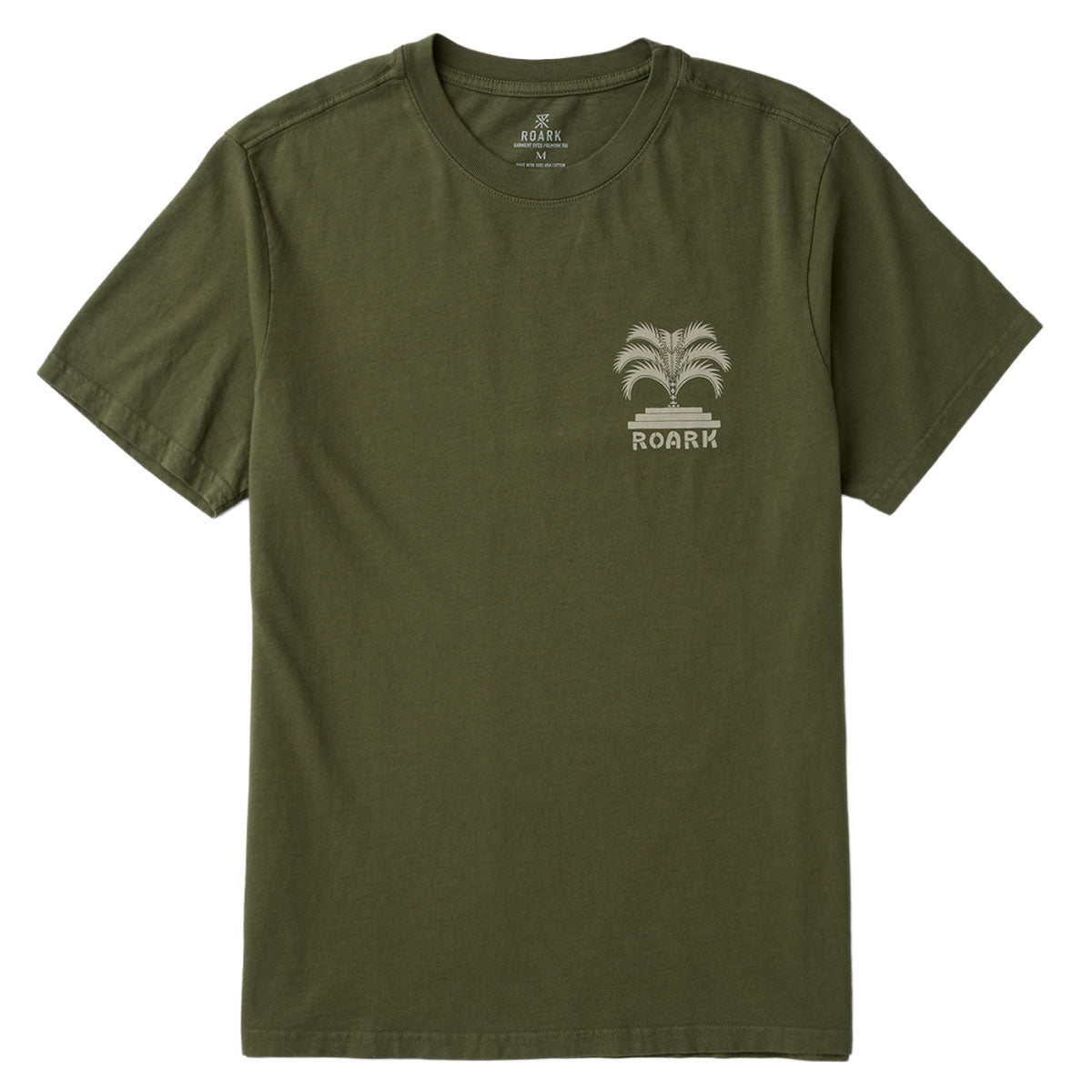 Roark Moto Palm T-Shirt - Military image 2