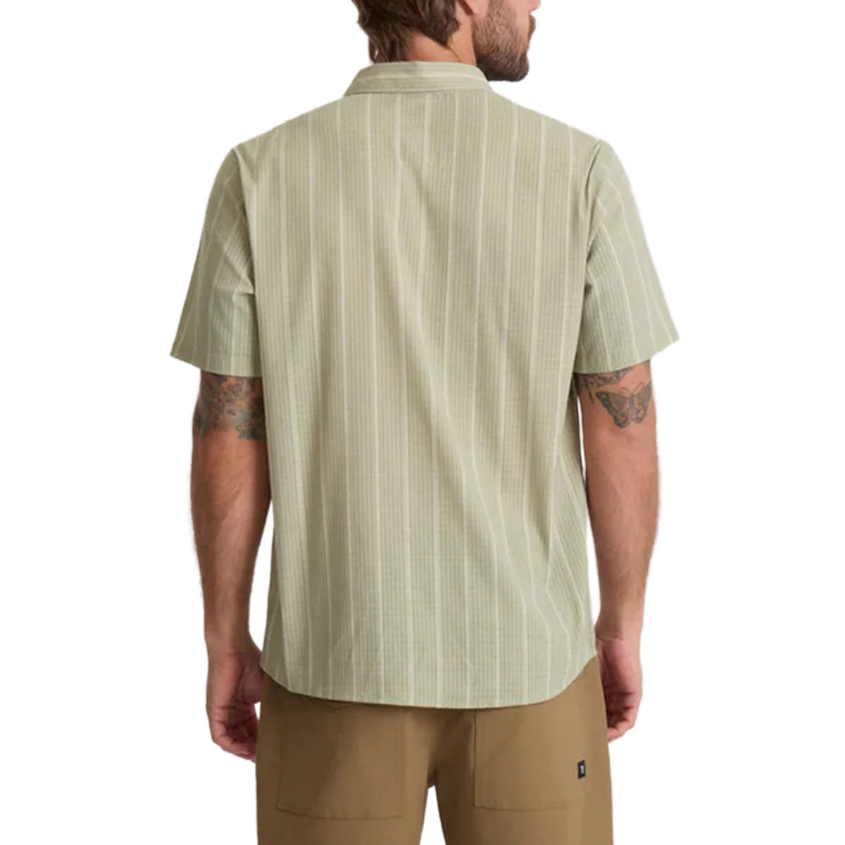 Roark Bless Up Shirt - Sage Stripe image 2