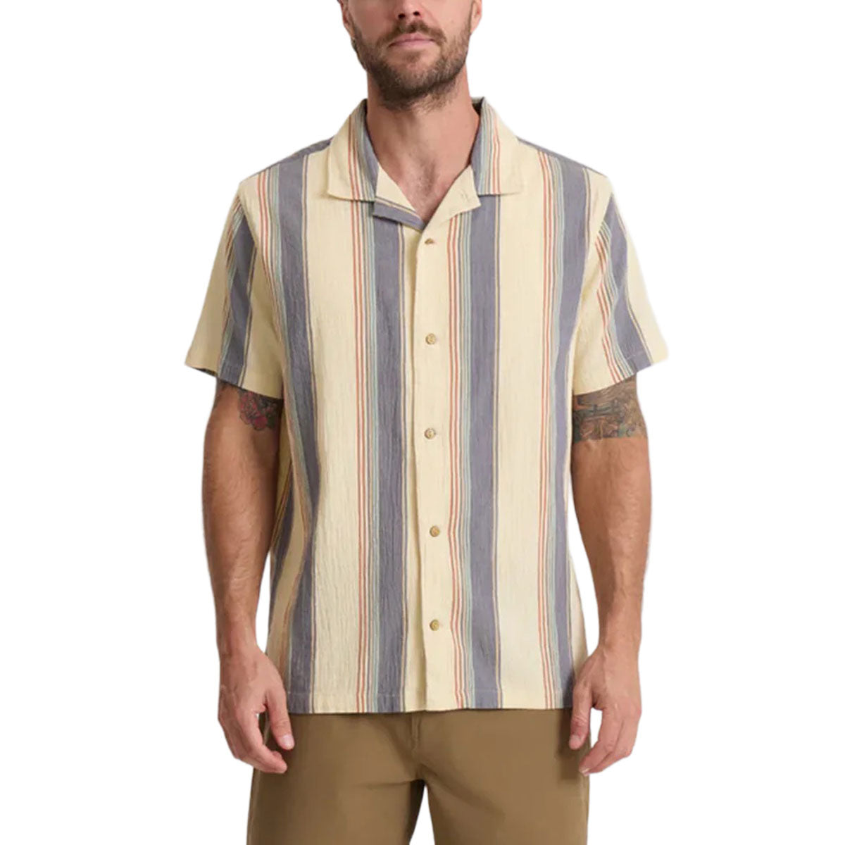 Roark Gonzo Woven Shirt - Ivory image 1