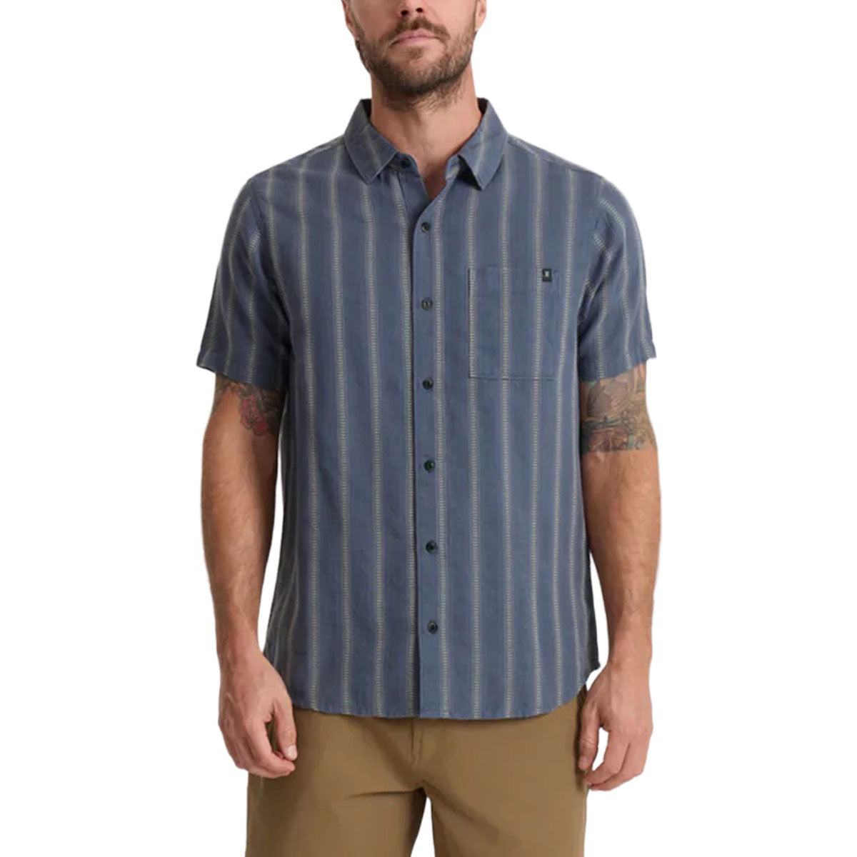 Roark Crosswinds Woven Shirt - Neptune image 1