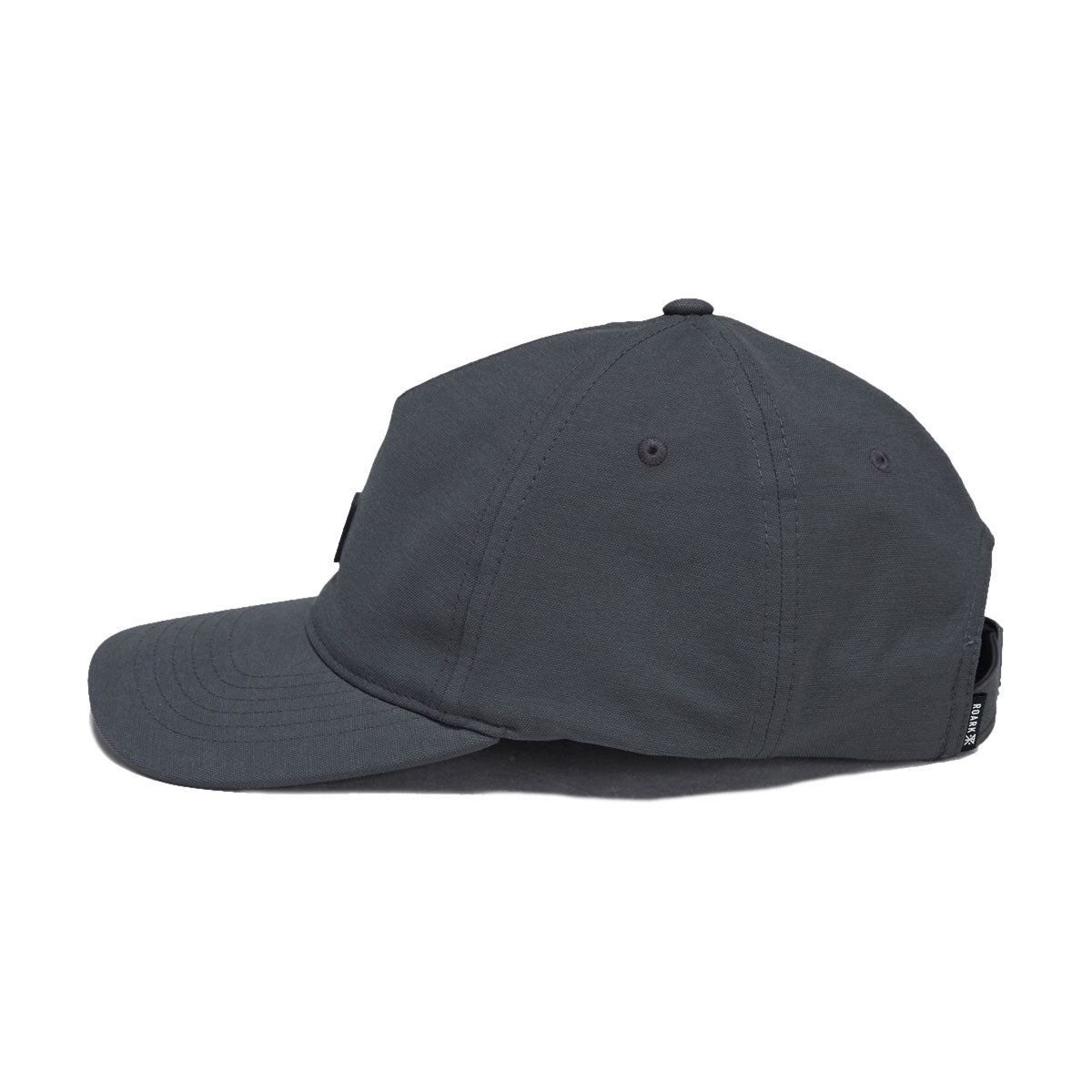 Roark Layover Strapback Hat - Charcoal image 3