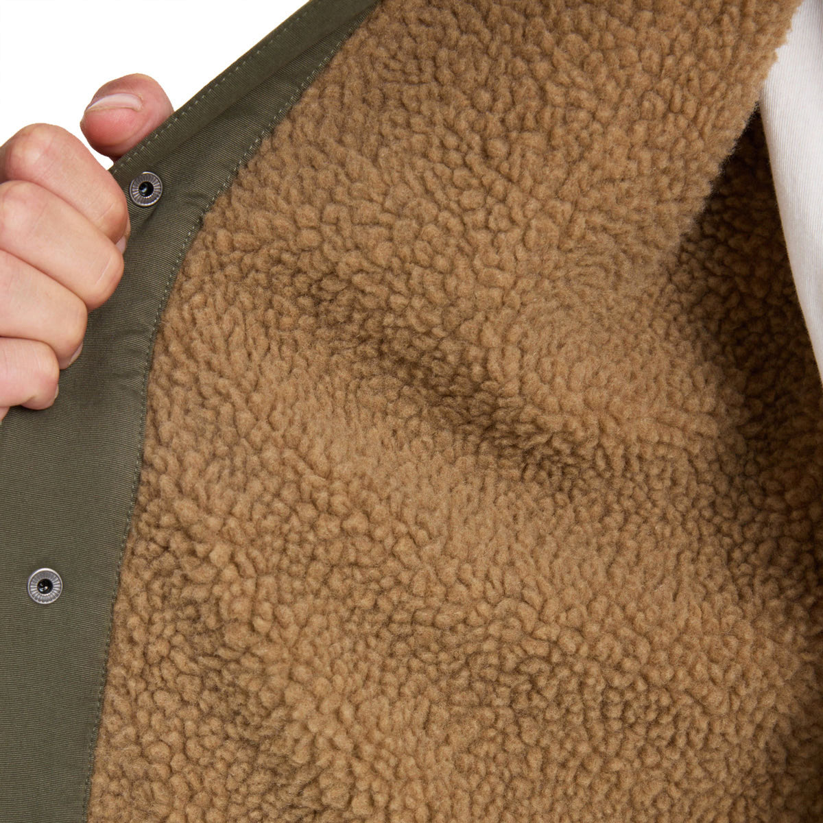 Roark Hebrides 2.0 Sherpa Jacket - Military image 3