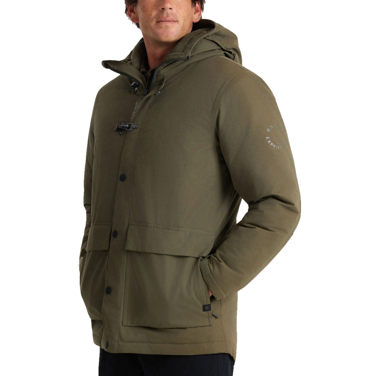 Roark Axeman Parka Jacket - Military image 3
