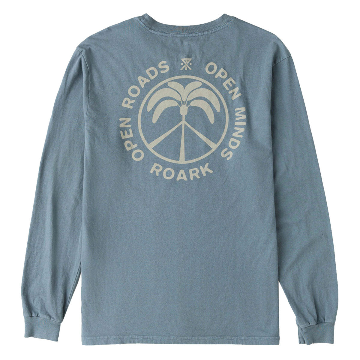 Roark Peace Palm Long Sleeve T-Shirt - Slate image 1