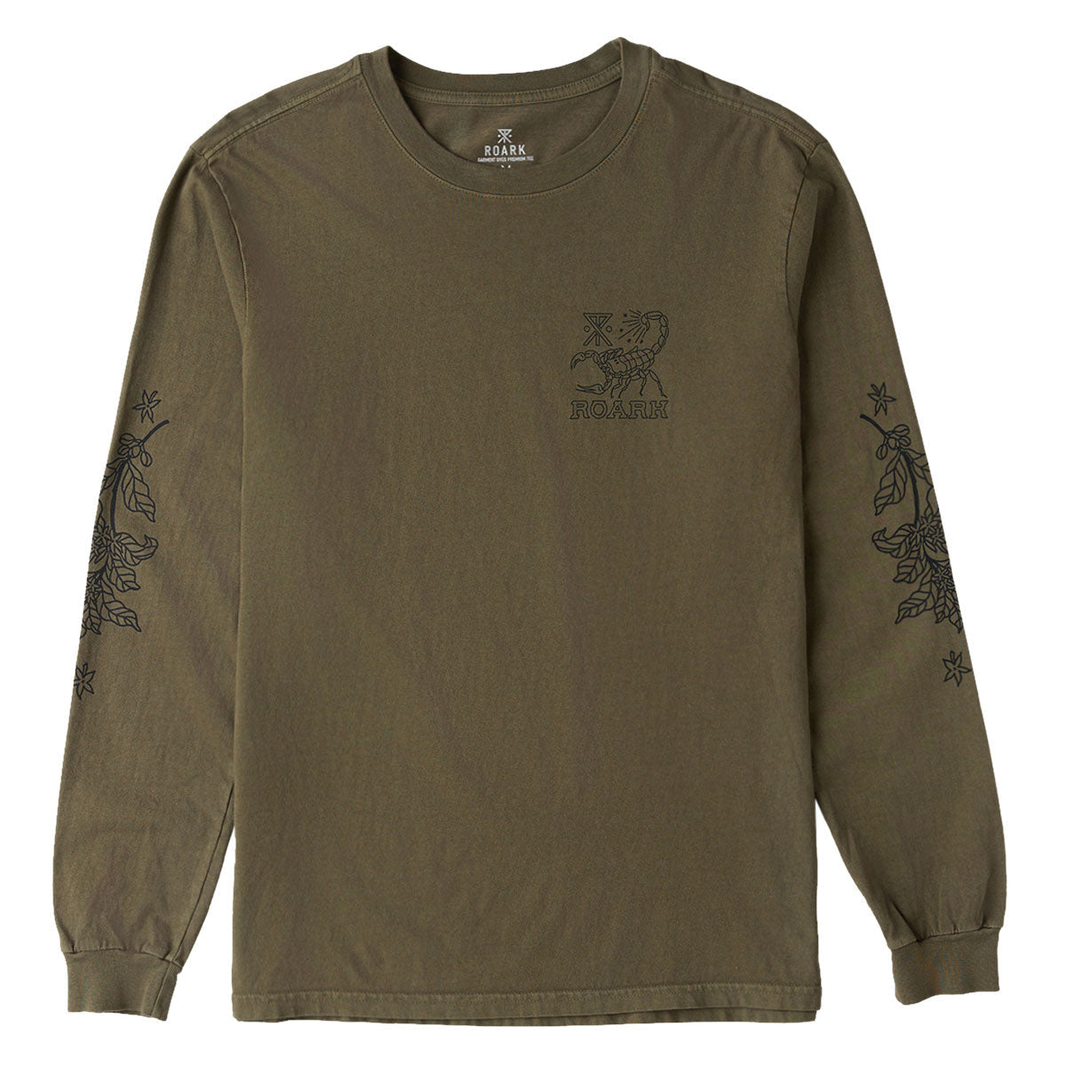 Roark Reading Ritual Long Sleeve T-Shirt - Military image 1