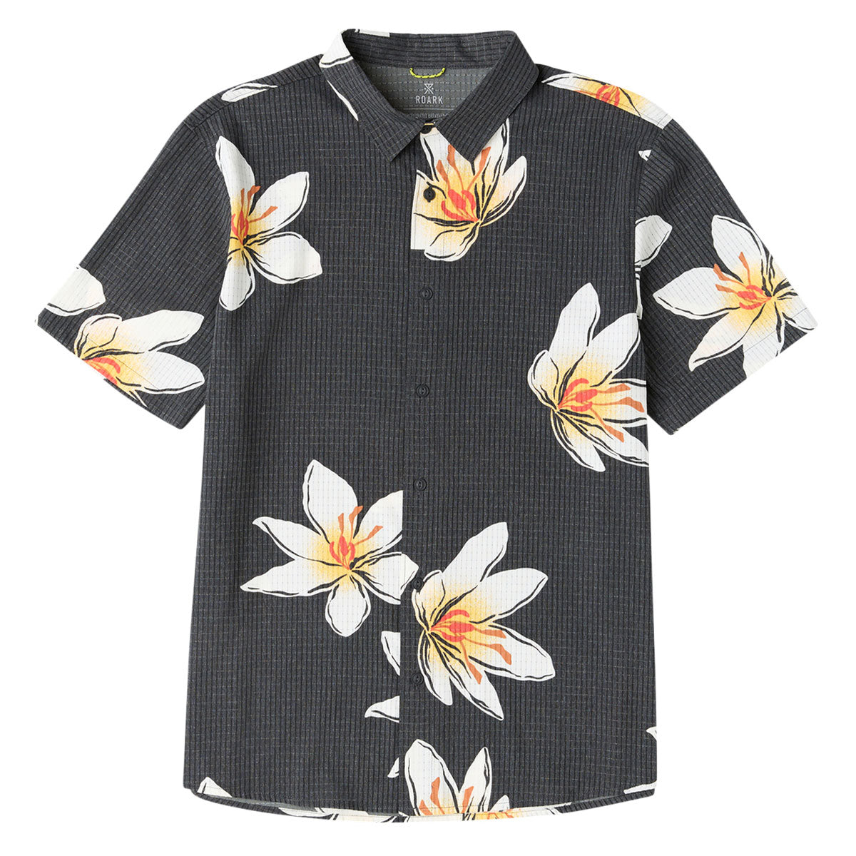 Roark Bless Up Shirt - Black Crocus image 1