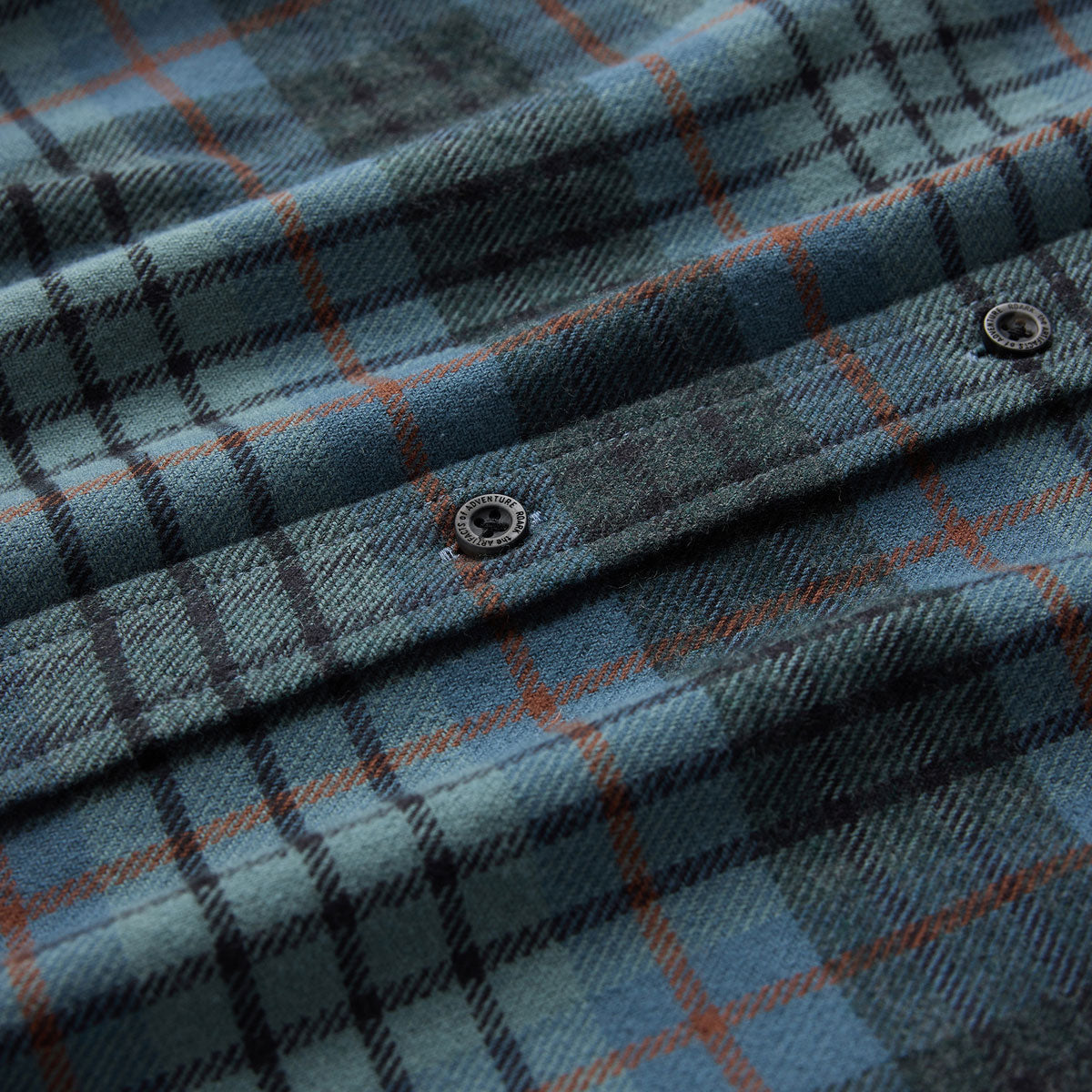 Roark Crossroads Flannel Shirt - Dark Slate image 5