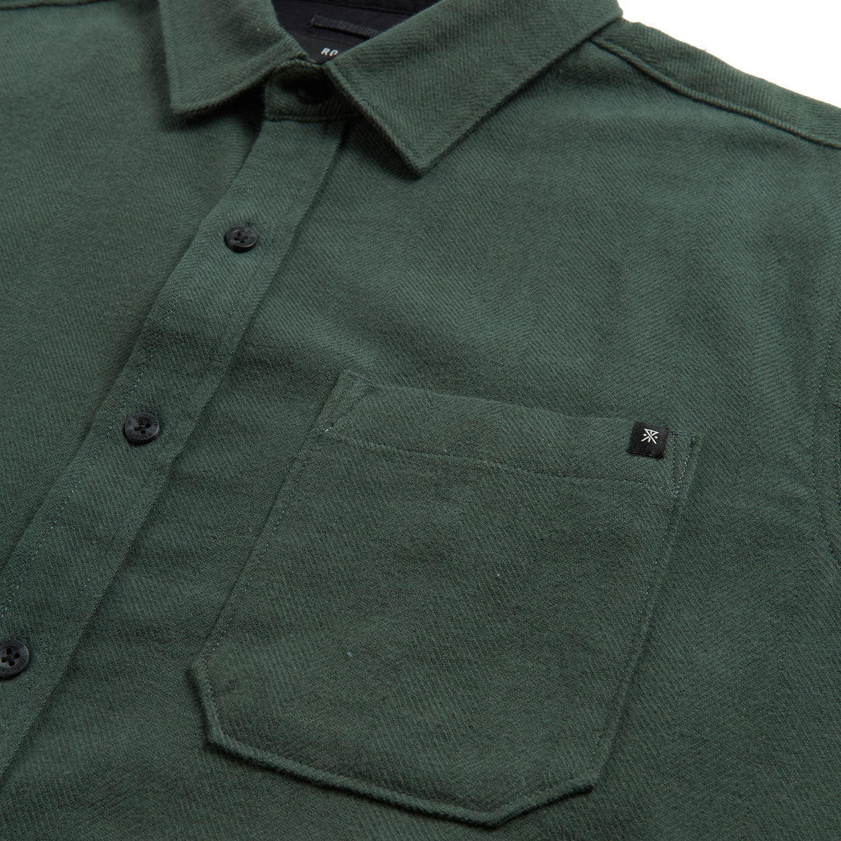 Roark Crossroads Flannel Shirt - Dusty Turquoise image 3