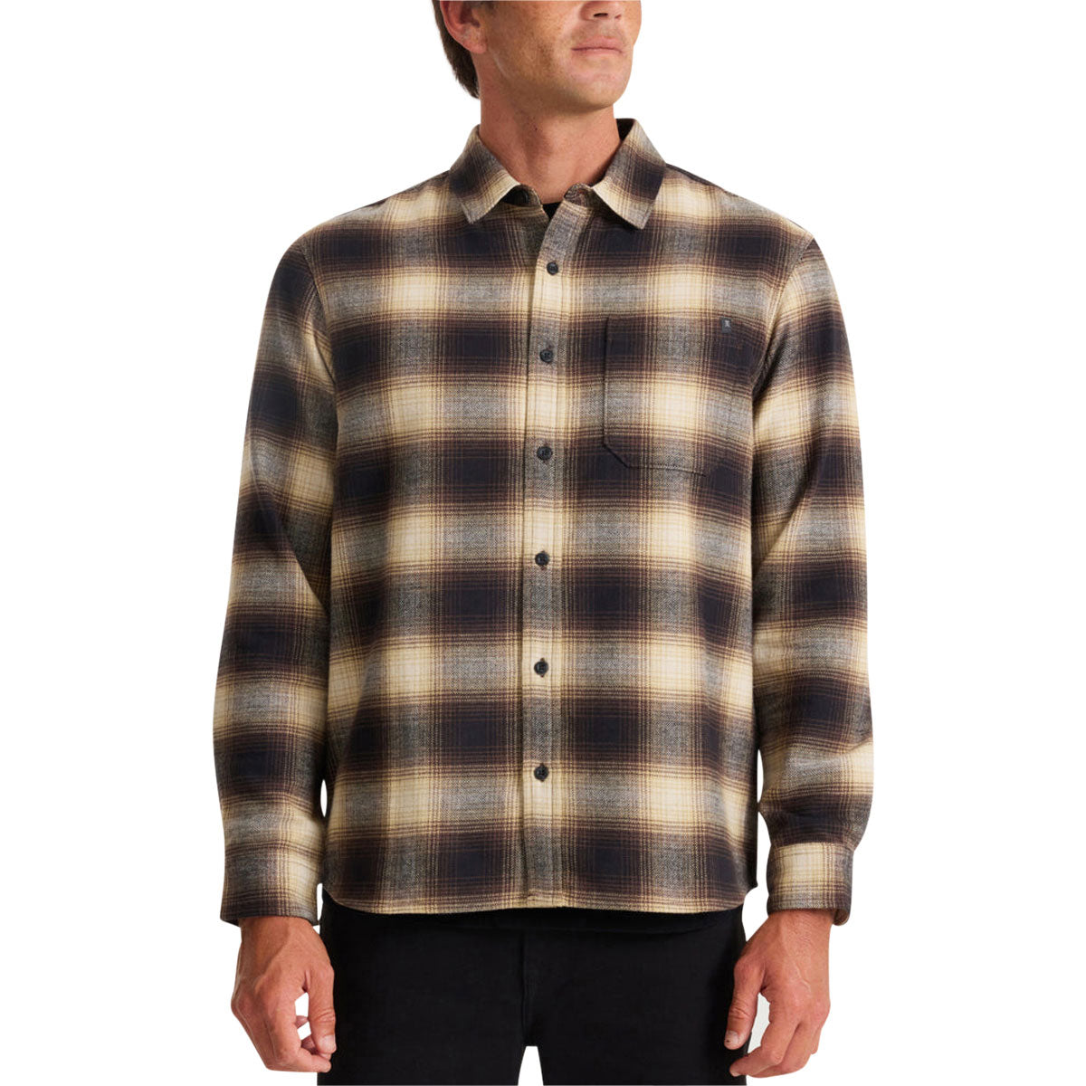 Roark Crossroads Flannel Shirt - Faded Brown image 2