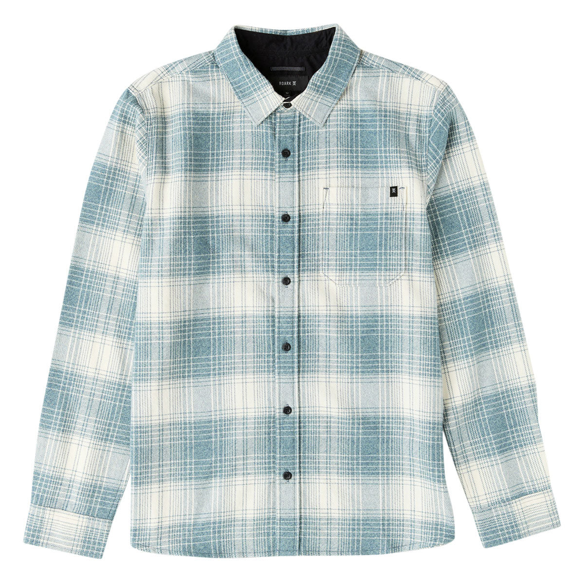 Roark Crossroads Flannel Shirt - Hazy Blue image 1
