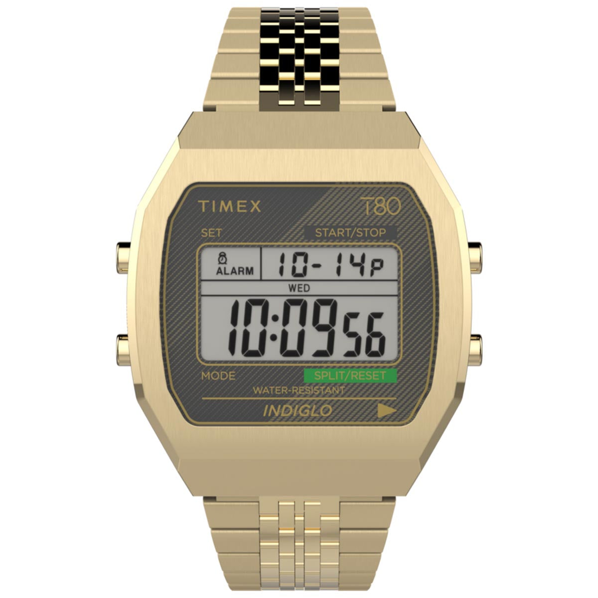 Timex T80 Steel 36mm Watch - Gold Tone image 1