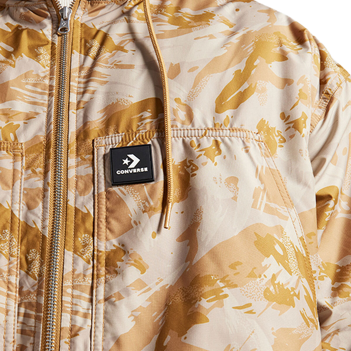 Converse Camo Utility Jacket - Trek Tan Paint Camo image 3