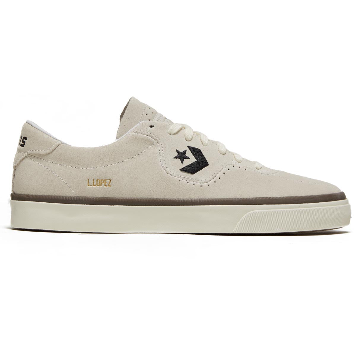 Converse Louie Lopez Pro Shoes - Egret/Black/Egret image 1