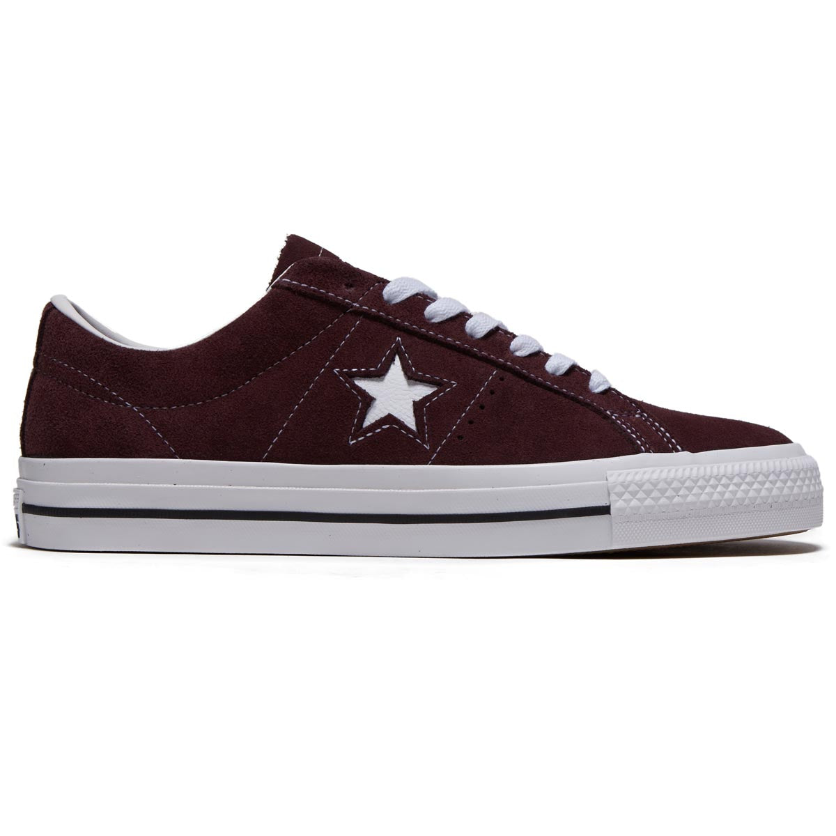 Converse One Star Pro Shoes - Bloodstone/White/Black image 1