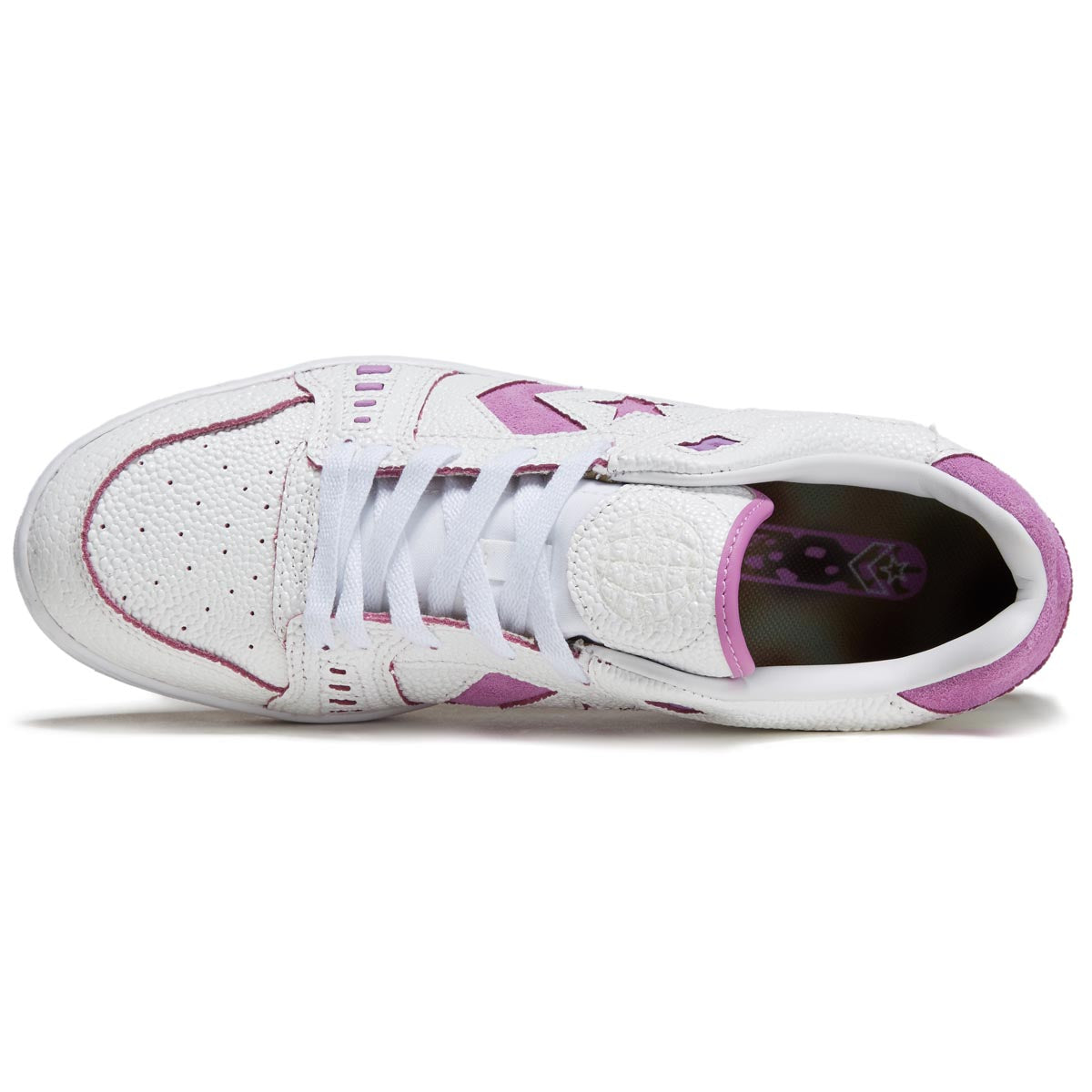 Converse AS-1 Pro Shoes - White/Fuchsia Glow/White image 3